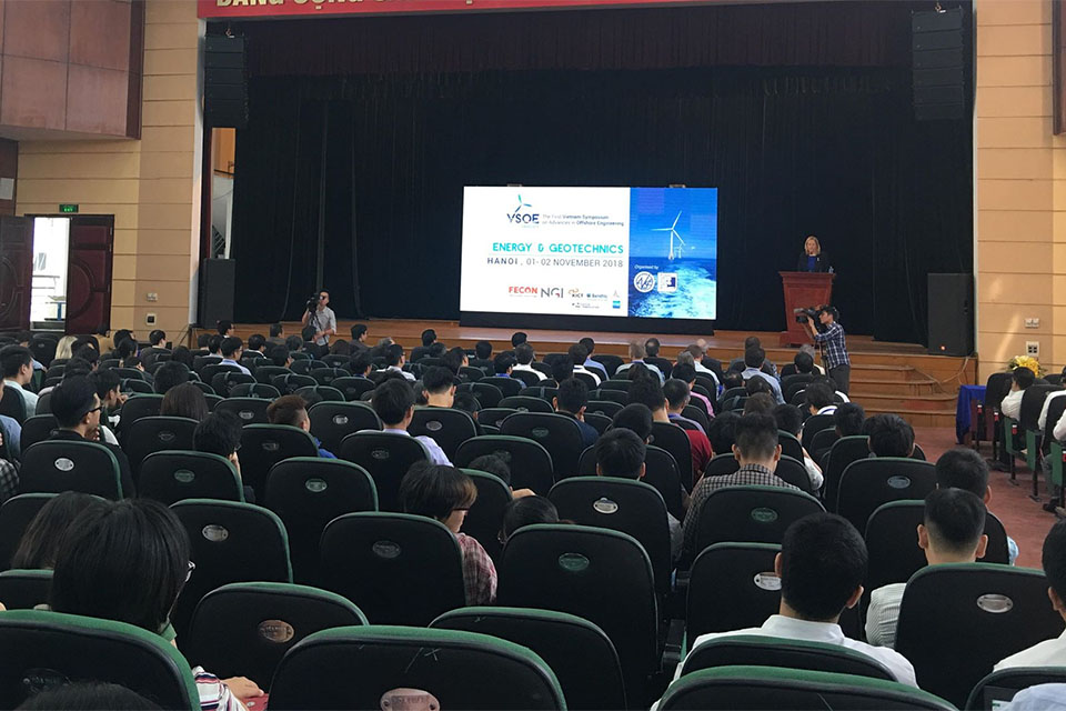 Team Ireland attends the First Vietnam Symposium on Advances in Offshore Engineering