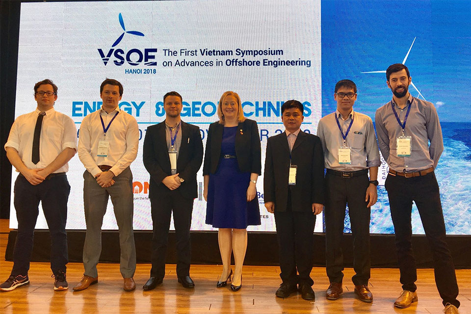 Team Ireland attends the First Vietnam Symposium on Advances in Offshore Engineering