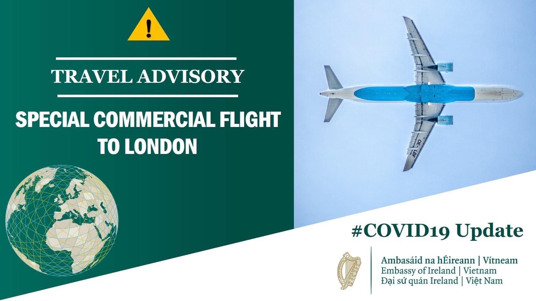 Special Commerical Flight to London